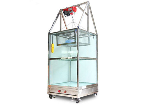 IPX7 Immersion Glass Tank Ingress Protection Test Equipment