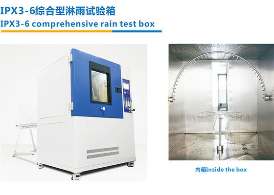 Stainless Steel IEC 60529 IPX3 Oscillating Tube Tester