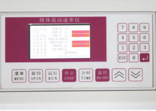 TUV IEC Test Equipment , MFR And MVR mFI melt flow index