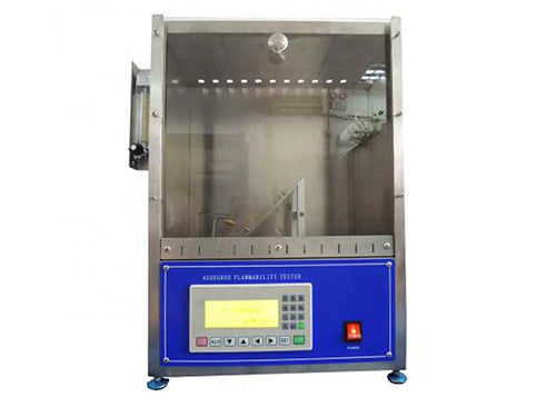 Textile Fabric Combustion 45 Degree Flammability Test