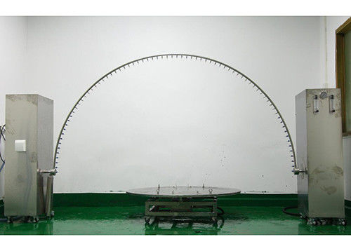 Oscillating Tube Waterproof Ip Testing Equipment IPX3 IPX4  IEC60529