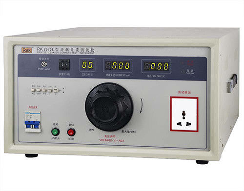 20mA IEC60065 250V Leakage Current Test Equipment